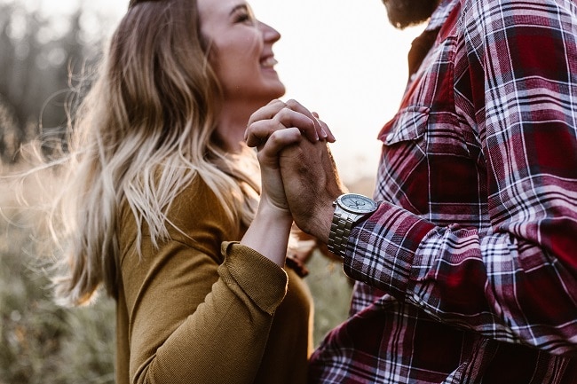 Couple Holding Hands